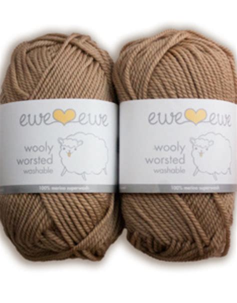 Wooly Worsted By Ewe Ewe Yarns Set 3 Yarn It And Haberdashery