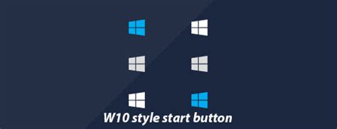 Windows 10 Style Start Button By Sirfuriouz On Deviantart