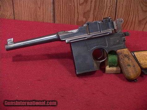 Chinese Type 17 Copy Of A C96 Broomhandle Mauser 45 Acp For Sale