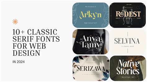 10 Classic Serif Fonts For Web Design In 2024 Bootcamp