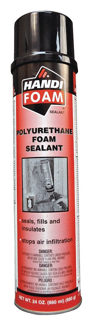 Spray foam insulation of any type should not be applied to a substrate or in an air temperature above 120 degrees fahrenheit. HANDI-FOAM Multipurpose/Construction Insulating Spray Foam Sealant, 24 oz. Aerosol Can, Cream ...