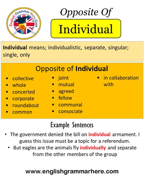 Individualism Synonym