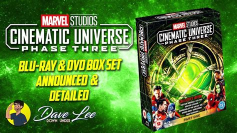 Marvel Cinematic Universe Phase 1 Blu Ray Box Set Arcdop