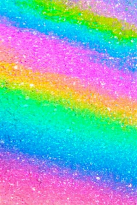 Lovely Rainbow ☺ 🌈 Rainbow Wallpaper Glitter Phone Wallpaper