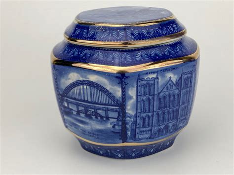 Ringtons Tea Caddy Made By Wade Potteries Etsy