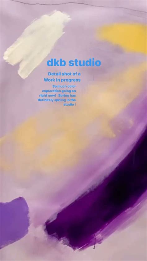Work In Progress Dkb Studio Mixed Media Canvas Canvas Painting