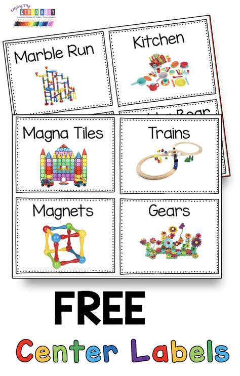 14 Free Printable Labels Ideas Preschool Classroom Preschool Labels