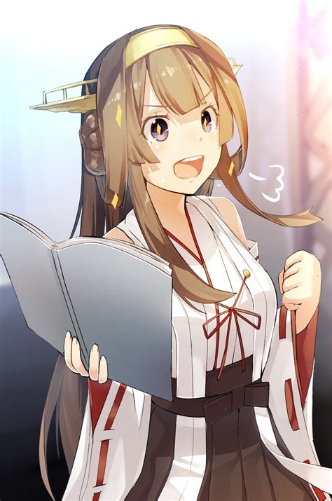 Kongou And Kongou Kai Ni Kantai Collection Drawn By Meth Emethmeth Danbooru