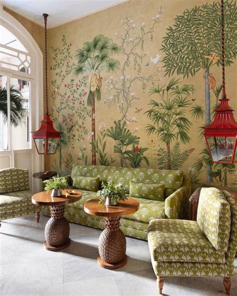 De Gournay On Instagram A Charming Installation Of Our Amazonia