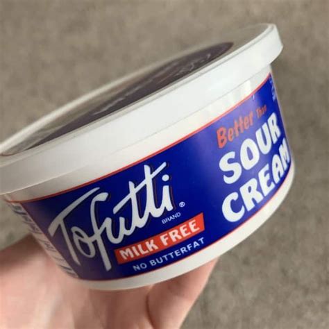 Dairy Free Sour Cream In Milk Allergy Mom Tofutti Sour Cream