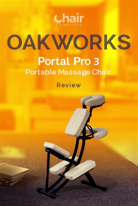 Oakworks Portal Pro 3 Portable Massage Chair Review 2019