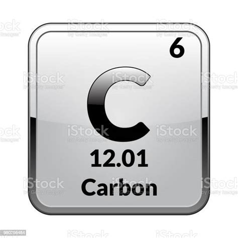 Vetores De O Elemento Da Tabela Periódica Carbonvector E Mais Imagens