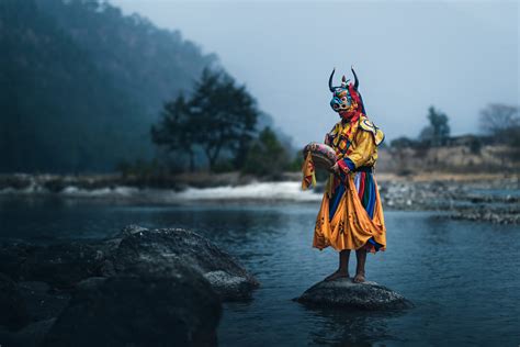 Traditional Bhutanese Dancers Andrew Studer