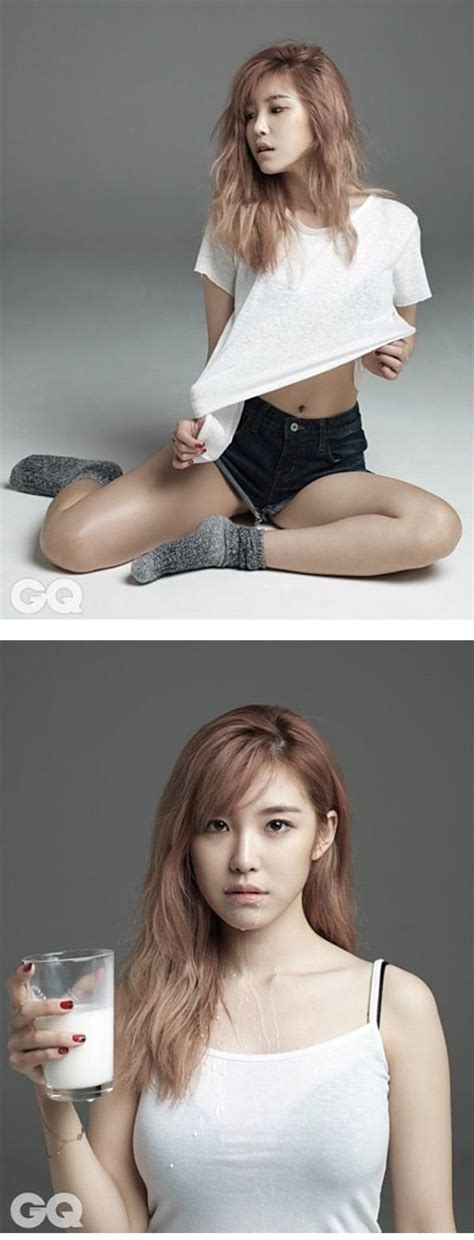 Hyosung Secret Tampil Sexy Di Pictorial Gq Widipedia Korea