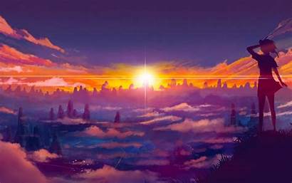 Anime Wallpapers Sunset