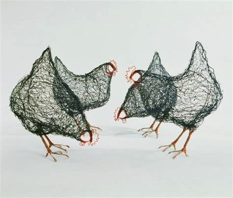 Lortodimichelle Chicken Wire Art Wire Art Sculpture Chicken Wire