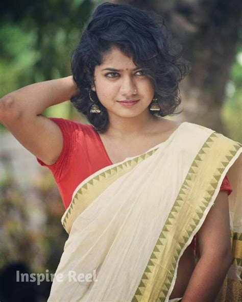 Pin By Swetha Kavil On Kerala Saree Short Hair Styles Girl