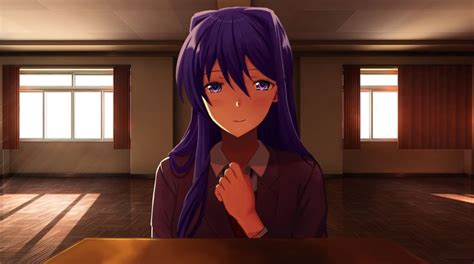 1 Just Yuri Ddlc Yuri Literature Club Sexy Anime