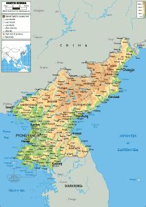 Maps Of North Korea Worldometer