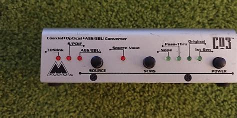 M Audio C03 Aesebu Spdif Optical Converter Reverb