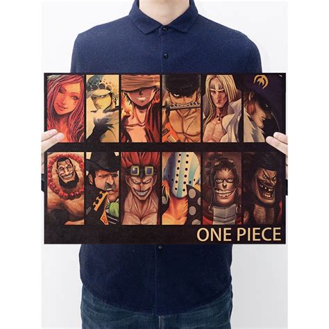 Anime One Piece New Wanted Posters Strawhat Crew A4 Size Shopee
