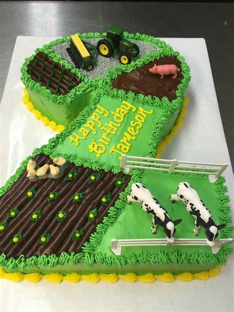 2nd birthday cake photo and pictures for boys & girls I want this for Parker's 6th birthday | Tractor birthday ...