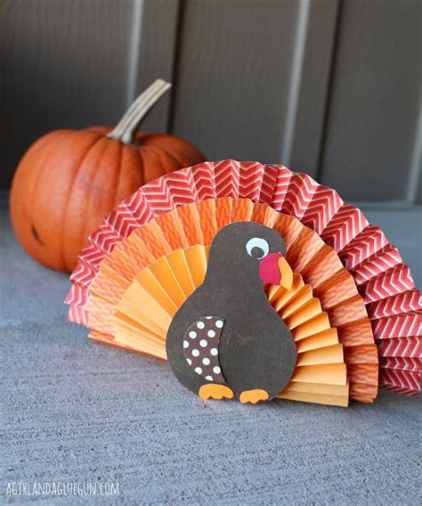 Kid Craft Monday Turkey A Girl And A Glue Gun