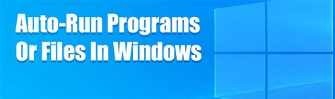 How To Autorun Programs On Startup In Windows 10 Computroon