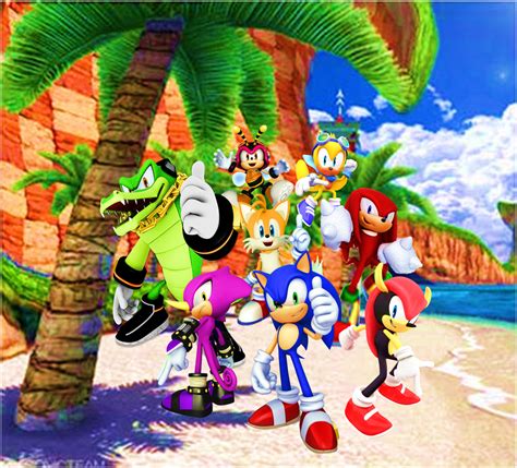 Sega Sonic Team Heroes And Team Chaotix By 9029561 On Deviantart