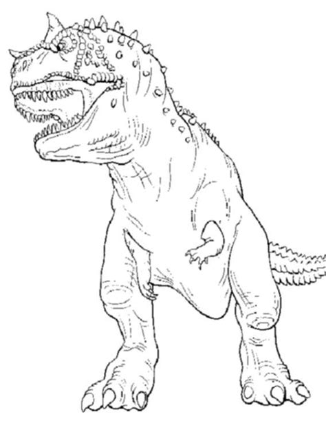 Print And Download Dinosaur T Rex Coloring Pages For Kids