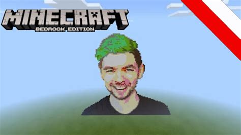 Jacksepticeye Pixel Art Minecraft Speedbuild Youtube