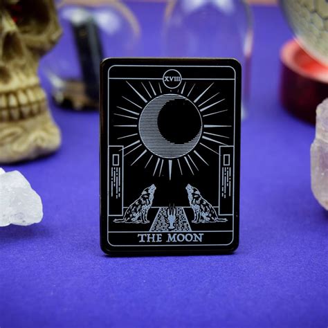 The Moon Tarot Card Enamel Pin Extreme Largeness Wholesale