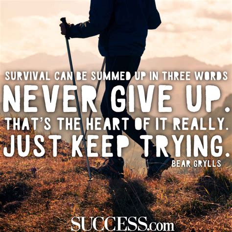 Never Give Up Quotes Video