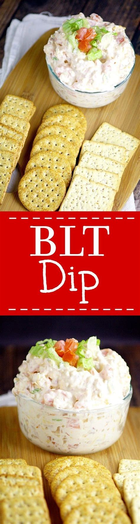 Blt Dip Yummy Dips Yummy Snacks Yummy Food Delicious Delish Dip Recipes Snack Recipes