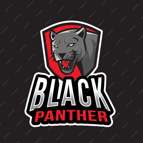 Premium Vector Black Panther Esport Logo