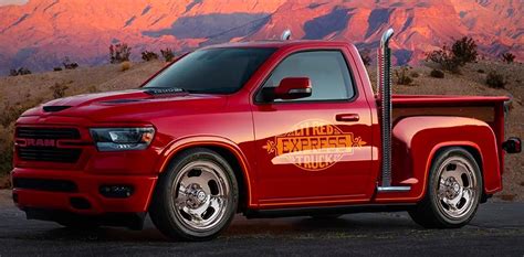 Modernized Dodge Lil Red Express Takes Over The Crimson Soul Of A Ram