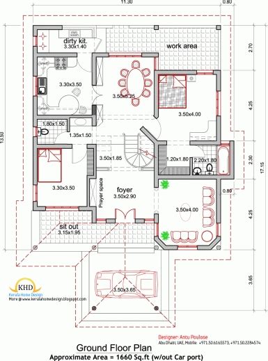 Remarkable Free Kerala House Plans And Elevations Residential Style