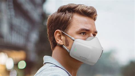 Coronavirus Lg Unveils Battery Powered Face Mask Dubbed Wearable Air