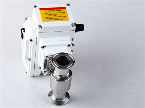 Electric Tri Clamp Sanitary Ball Valve Tkfm