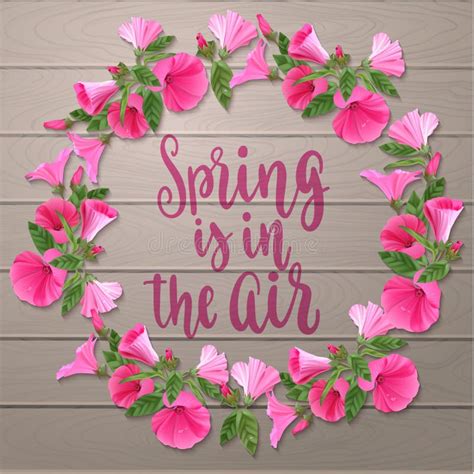 Spring Is In The Air Stock Vector Illustration Of Elegant 88839914