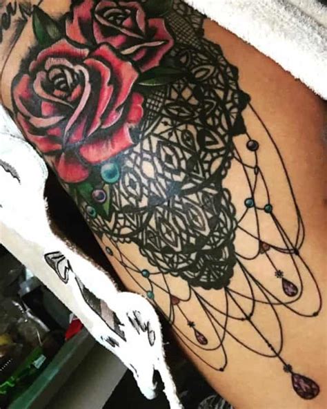 Tatuajes De Encaje Diseños Nuevos De Tatuajes De Encaje Para Mujeres