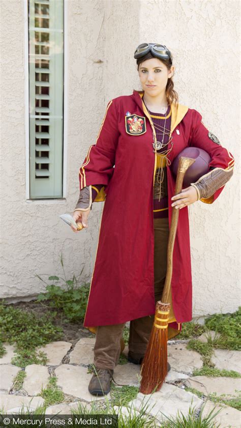 Harry Potter Quidditch Disfraz Adulto Unisex Gryffindor Nuevo Traje De