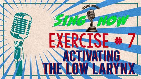 Daily Singing Exercise 7 Activating The Low Larynx The Complete