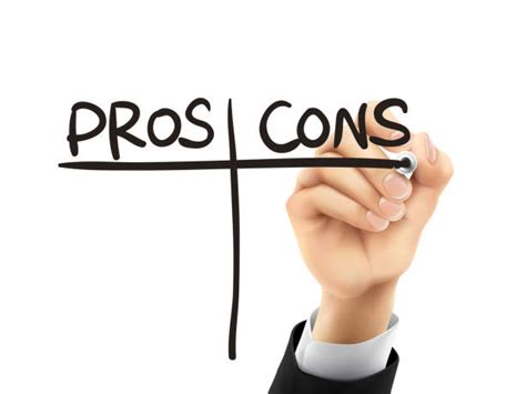 Best Pros And Cons Illustrations Royalty Free Vector