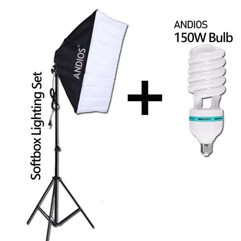 Lampu Studio Lighting Softbox Kit Light Photography Photography