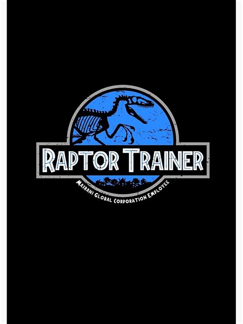 Jurassic World Raptor Trainer Spiral Notebook By Adho1982 Redbubble