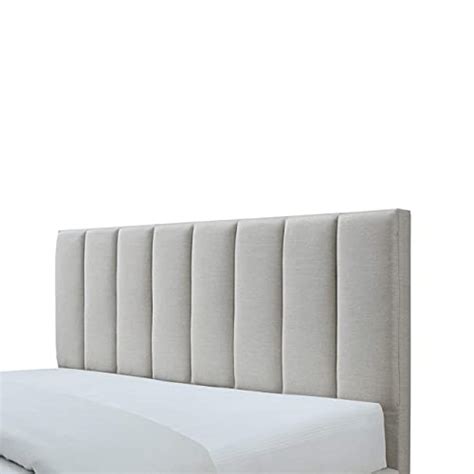 Dg Casa Collette Mid Century Modern Tufted Upholstered Platform Bed