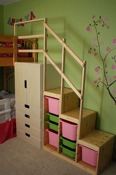 Easy Full Height Bunk Bed Stairs Ikea Hackers Diy Bunk Bed Ikea Bunk Bed Bunk Beds With Stairs