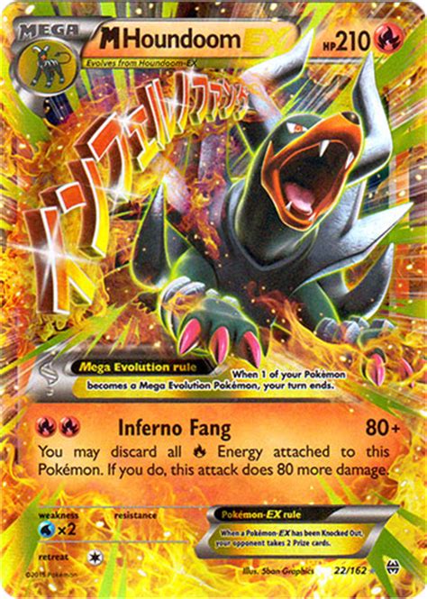 Ding dong the bing bong. Mega Houndoom EX 22/162 - Holo Rare - Pokemon Singles » XY BreakThrough - Collector's Cache