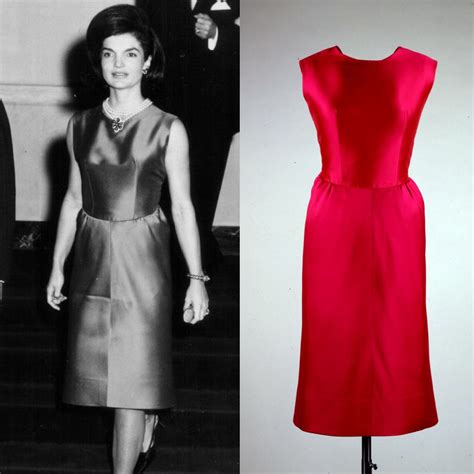 Jackie Kennedy S Red Pink Givenchy Dress Jacqueline Kennedy Style